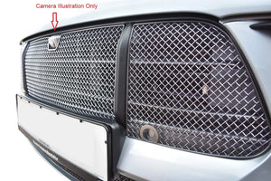 Porsche Macan GTS Facelift - Upper Grille Set - Silver finish (2019 to )
