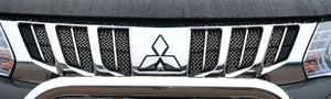 Mitsubishi L200 5th Gen - Upper Grille Set - Black Finish (2015 - )