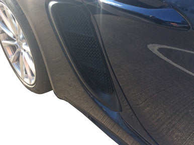 Porsche 718 Boxster S And Cayman S - Side Vent Grille Set (2016 to 2019)