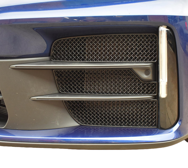 Zunsport Compatible with Porsche Panamera 4 E-hybrid 2024 - Outer Grille Set - Black (2024 -)