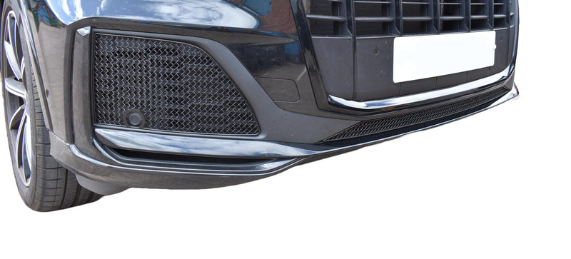 Audi Q7 S-Line / SQ7 MK2 Facelift - Front Grille Set - Silver Finish (2020 -)