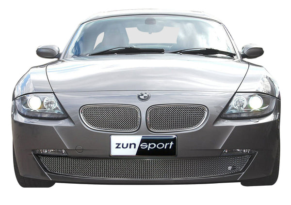 BMW Z4 Front Grille Set - Silver finish (2006 to 2009)