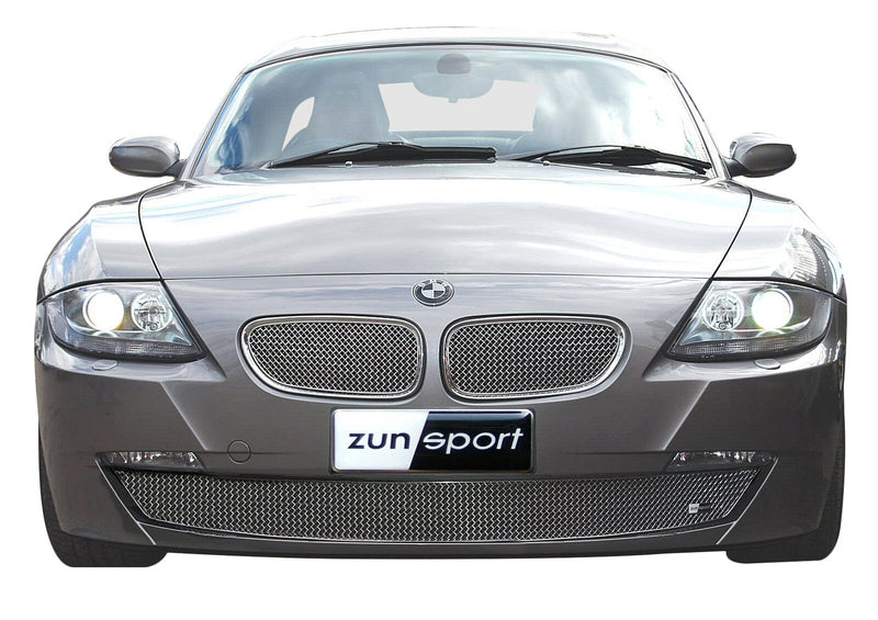 BMW Z4 Front Grille Set - Silver finish (2006 to 2009)