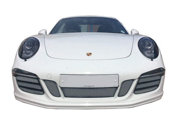Porsche 991.1 GTS - Full Grille Set (Without Parking Sensors) - Silver Finish (2015 - 2016)