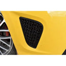 Fiat Abarth 595 Series 4 - Air Vent Grille Set - Black Finish (2016 - 2021) Omi Grille