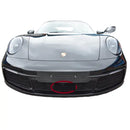 Porsche Carrera 992 (C2,C2S,C4,C4S) - Front Grille Set with Front Driving Camera - Black Finish (2019 -) Omi Grille