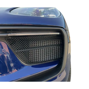 Porsche Macan S and GTS 2021 Facelift / 2022 - Outer Grille Set - Black Finish (2021)