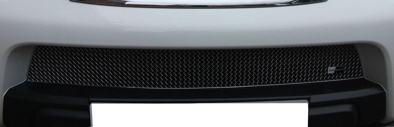 Nissan Navara Front Lower Grille - Silver finish (2010 to 2013)