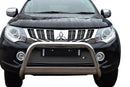 Mitsubishi L200 5th Gen - Front Grille Set - Silver Finish (2015 - ) Omi Grille