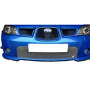 Subaru Impreza Hawkeye - Front Grille Set with Full Lower Grille - Silver finish (2006 to 2007)