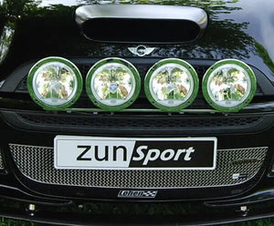 Mini Cooper R50 JCW &amp; R53 JCW - Centre Grille - Silver Finish (2000 to 2006 )