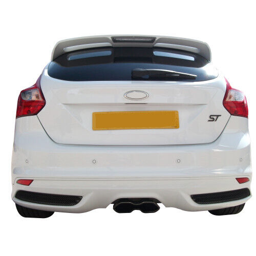 Ford Focus ST Mk3 - Rear Grille Set - Black finish (2011 to 2014)