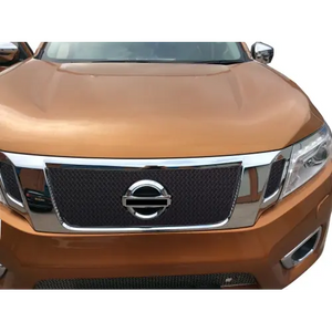 Nissan Navara Upper Grille Set (NP300) - Black Finish (2015 -)