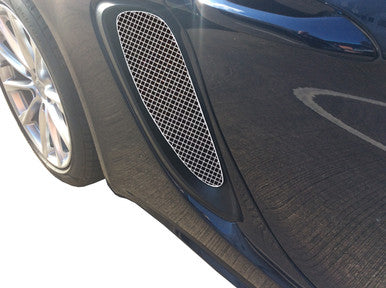 Porsche 718 Boxster S And Cayman S - Side Vent Grille Set (2016 to 2019)