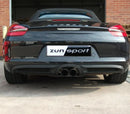 Porsche Cayman 981 (Manual/PDK without Sensors) - Complete Grille Set - Black finish (2012 to 2016) Omi Grille