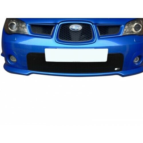 Subaru Impreza Hawkeye - Front Grille Set with Full Lower Grille - Black finish (2006 to 2007)