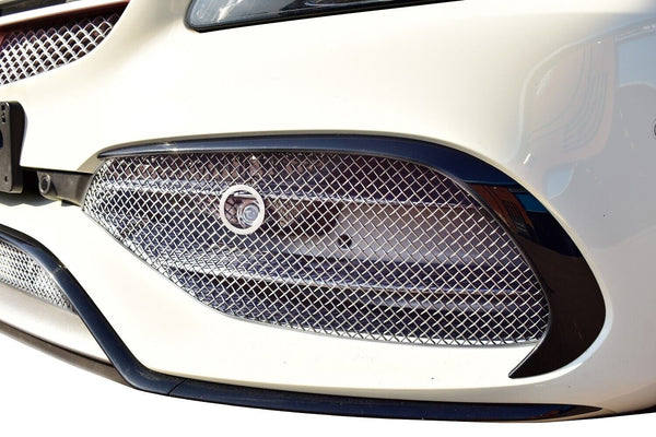 Mercedes AMG A45 Facelift (W176) - Outer Grille Set - Silver Finish (2015 - 2018)