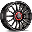17x7.5" seventy9 SCF-2 Alloy Wheels 5x108;5x114,3 ET40 Black Glossy — Per Wheel