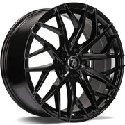 17x7.5" seventy9 SV-C Alloy Wheels 5x108 ET42 Gloss Black — Per Wheel