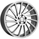 17x7" Brock B39 Alloy Wheels 5x108 ET45 Ferric Grey Voll-Poliert (FGVP);FGVP - Ferric Grey Voll-Poliert — Per Wheel