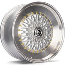 17x8" seventy9 SV-F Alloy Wheels 5x112;5x114,3 ET30 Silver Front Polished — Per Wheel