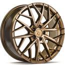 17x7.5" seventy9 SSF-1 Alloy Wheels 5x112 ET40 Satin Bronze — Per Wheel