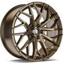 17x7.5" seventy9 SV-C Alloy Wheels 5x112 ET40 Satin Bronze — Per Wheel