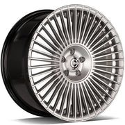 17x7.5" Carbonado GIFT Alloy Wheels 5x112 ET45 Diamond Hyper Silver — Per Wheel