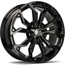 17x7" Carbonado Explode Alloy Wheels 5x114,3 ET40 Gloss Black — Per Wheel