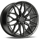 18x8" seventy9 SCF-R [Flow Formed] Alloy Wheels 5x108 ET40 Half Black Matt — Per Wheel
