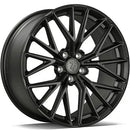 18x8" seventy9 SCF-U [Flow Formed] Alloy Wheels 5x108 ET40 Half Black Matt — Per Wheel
