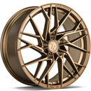 18x8" seventy9 SSF-4 Alloy Wheels 5x108 ET40 Sand Bronze — Per Wheel
