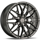 18x8" seventy9 SCF-1 Alloy Wheels 5x112 ET30 Half Grey Matt — Per Wheel