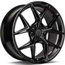 18x8" seventy9 SCF-B [Flow Formed] Alloy Wheels 5x112 ET35 Gloss Black — Per Wheel