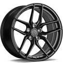 18x8" seventy9 SCF-Y [Flow Formed] Alloy Wheels 5x112 ET30 Half Black Matt — Per Wheel