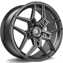 18x8" seventy9 SV-B Alloy Wheels 5x112 ET35 Gloss Black — Per Wheel