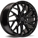 18x8" seventy9 SV-C Alloy Wheels 5x112 ET30 Gloss Black — Per Wheel