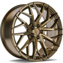 18x8" seventy9 SV-C Alloy Wheels 5x112 ET45 Satin Bronze — Per Wheel
