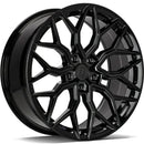 18x8" seventy9 SV-K Alloy Wheels 5x112 ET45 Gloss Black — Per Wheel