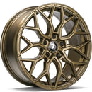 18x8" seventy9 SV-K Alloy Wheels 5x112 ET35 Satin Bronze — Per Wheel