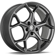 18x8" Carbonado Fancy Alloy Wheels 5x112 ET40 Satin Graphite — Per Wheel