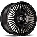 18x8" Carbonado GIFT Alloy Wheels 5x112 ET35 Gloss Black — Per Wheel