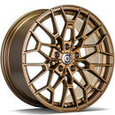 18x8.5" Carbonado Slash Alloy Wheels 5x112 ET30 Stain Brown — Per Wheel