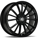 18x7.5" Carbonado Win Alloy Wheels 5x112 ET45 Gloss Black — Per Wheel