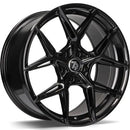 18x8" seventy9 SCF-B [Flow Formed] Alloy Wheels 5x114,3 ET40 Gloss Black — Per Wheel