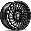 18x8" seventy9 SCF-K [Flow Formed] Alloy Wheels 5x114,3 ET45 Gloss Black — Per Wheel
