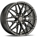 18x8" seventy9 SCF-1 Alloy Wheels 5x120 ET33 Half Grey Matt — Per Wheel