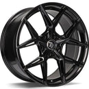 18x9" seventy9 SCF-B [Flow Formed] Alloy Wheels 5x120 ET35 Gloss Black — Per Wheel