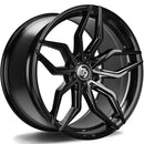 18x9" seventy9 SCF-D [Flow Formed] Alloy Wheels 5x120 ET35 Gloss Black — Per Wheel