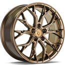 18x8" seventy9 SSF-2 Alloy Wheels 5x120 ET30 Satin Bronze — Per Wheel